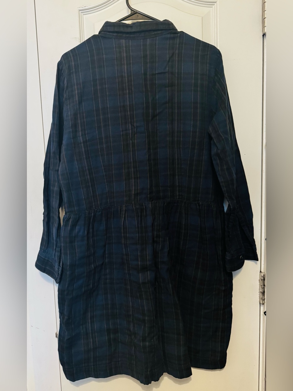 Gap Plaid Shirt Dress - Picture 2 of 3